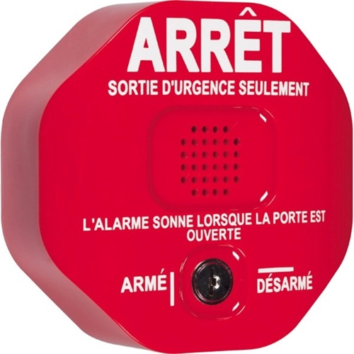 					STI 6400-FR SIRENE Exit Stopper red FR